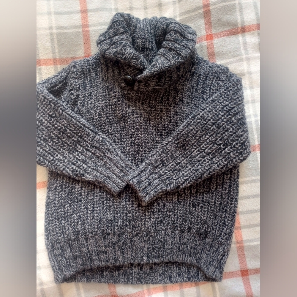 Thick soft and cozy warm cowl neck sweater